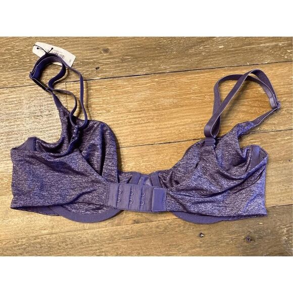Victorias Secret 32C unlined semi demi bra NWT purple - Picture 5 of 6